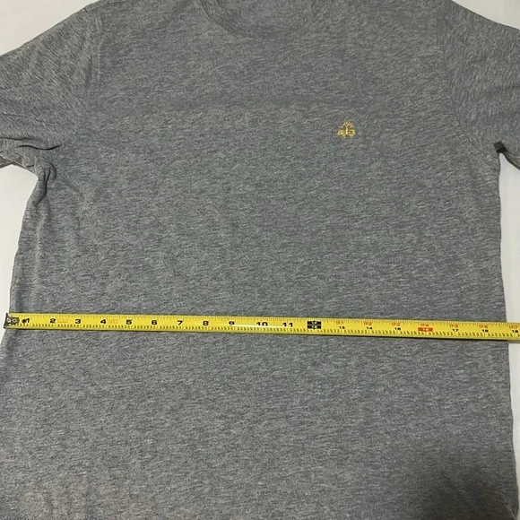 NWOT Brooks Brothers Men's Short Sleeve Cotton Crew Neck Logo T-Shirt Size M - Picture 3 of 8